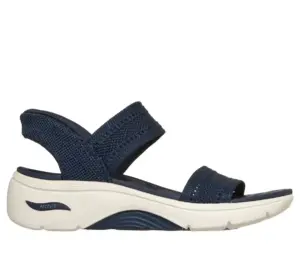 Sandalias Cuña Skechers de Mujer modelo 140844 NVY en azul
