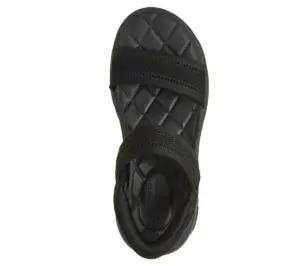 Alternative view of Sandalias Cuña Skechers de Mujer modelo 140844 BBK en negro