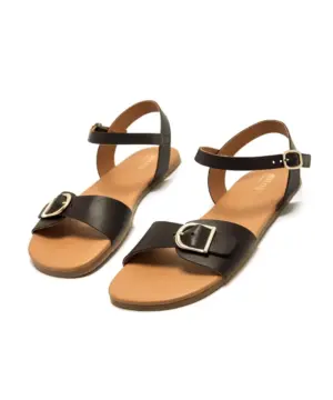Alternative view of Sandalias Plana Mustang de Mujer modelo 55905 en marron