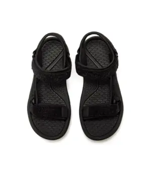 Alternative view of Sandalias Plana Mustang de Mujer modelo 60804 en negro