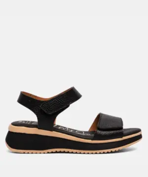 Sandalias Cuña Sandals de Mujer modelo 5942 en negro