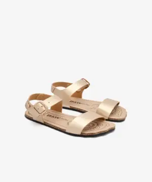 Alternative view of Sandalias Plana B&w de Niña modelo BWSH414003-GOLD en oro