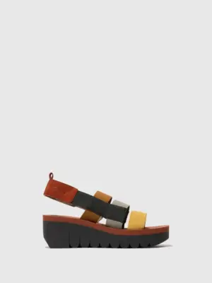 Sandalias Cuña Fly London de Mujer modelo P144847 en multi