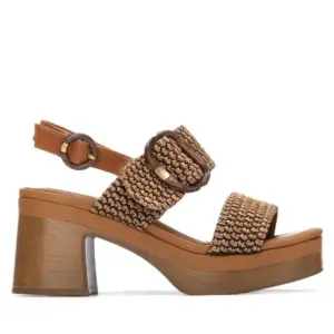 Sandalias Tacón Carmela de Mujer modelo 163156 en cuero