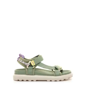 Sandalias Plana Mustang de Mujer modelo 60001 en verde