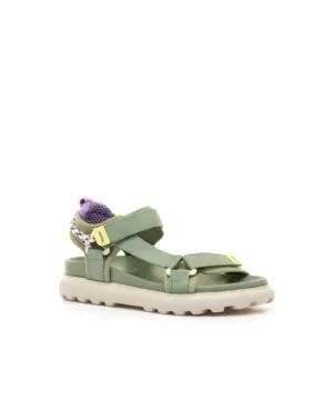 Alternative view of Sandalias Plana Mustang de Mujer modelo 60001 en verde