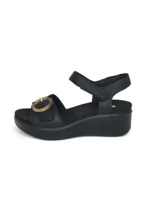 Sandalias Cuña Imac de Mujer modelo 109010 en negro