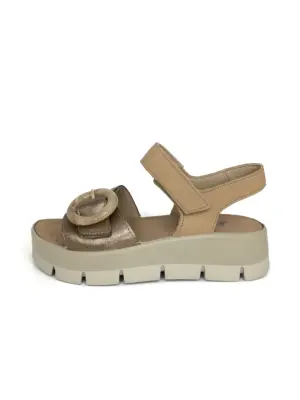 Sandalias Cuña Imac de Mujer modelo 108870 en beige