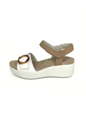 Sandalias Cuña Imac de Mujer modelo 109010 en blanco