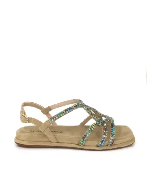 Sandalias Plana Alma En Pena de Mujer modelo V2651514 en beige