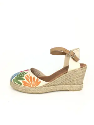 Sandalias Cuña Mediterranea de Mujer modelo 60259 en multi