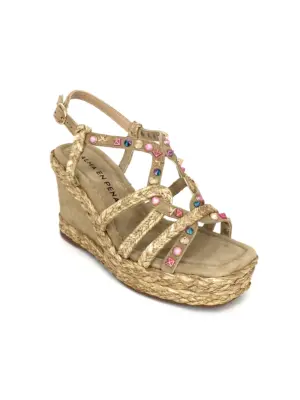 Alternative view of Sandalias Cuña Alma En Pena de Mujer modelo M5901 en beige