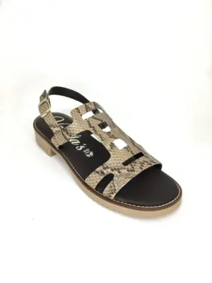 Alternative view of Sandalias Plana Valeria's de Mujer modelo 2635 en multi